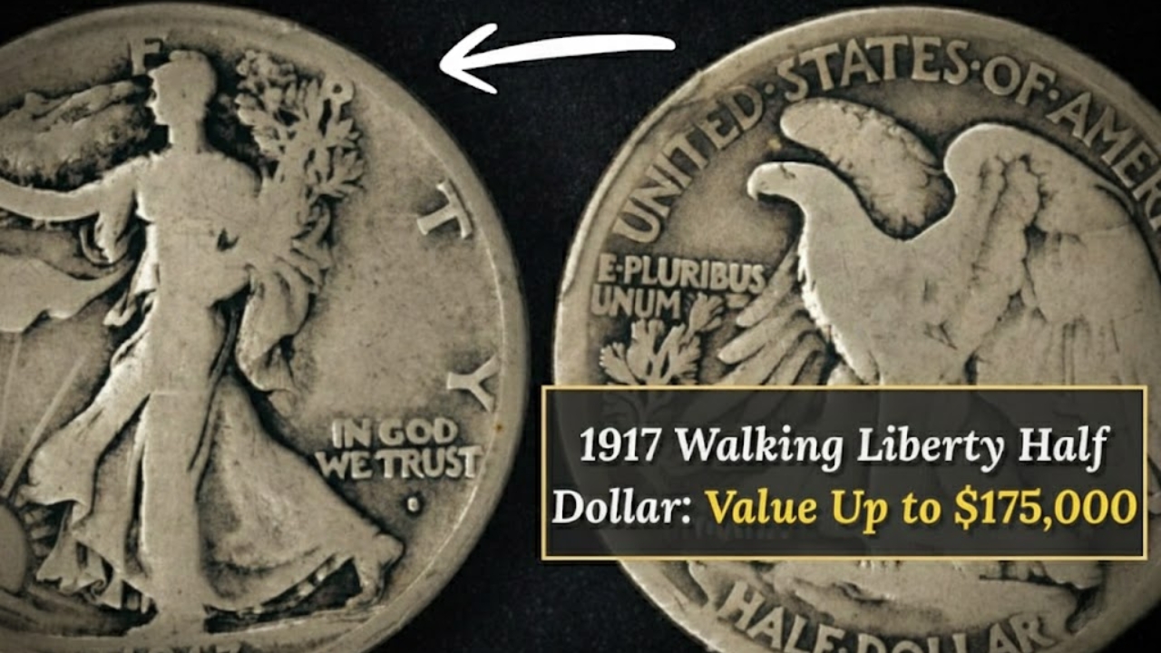 1917 Walking Liberty Half Dollar Value Chart: Rare Coin Worth Up to $175,000