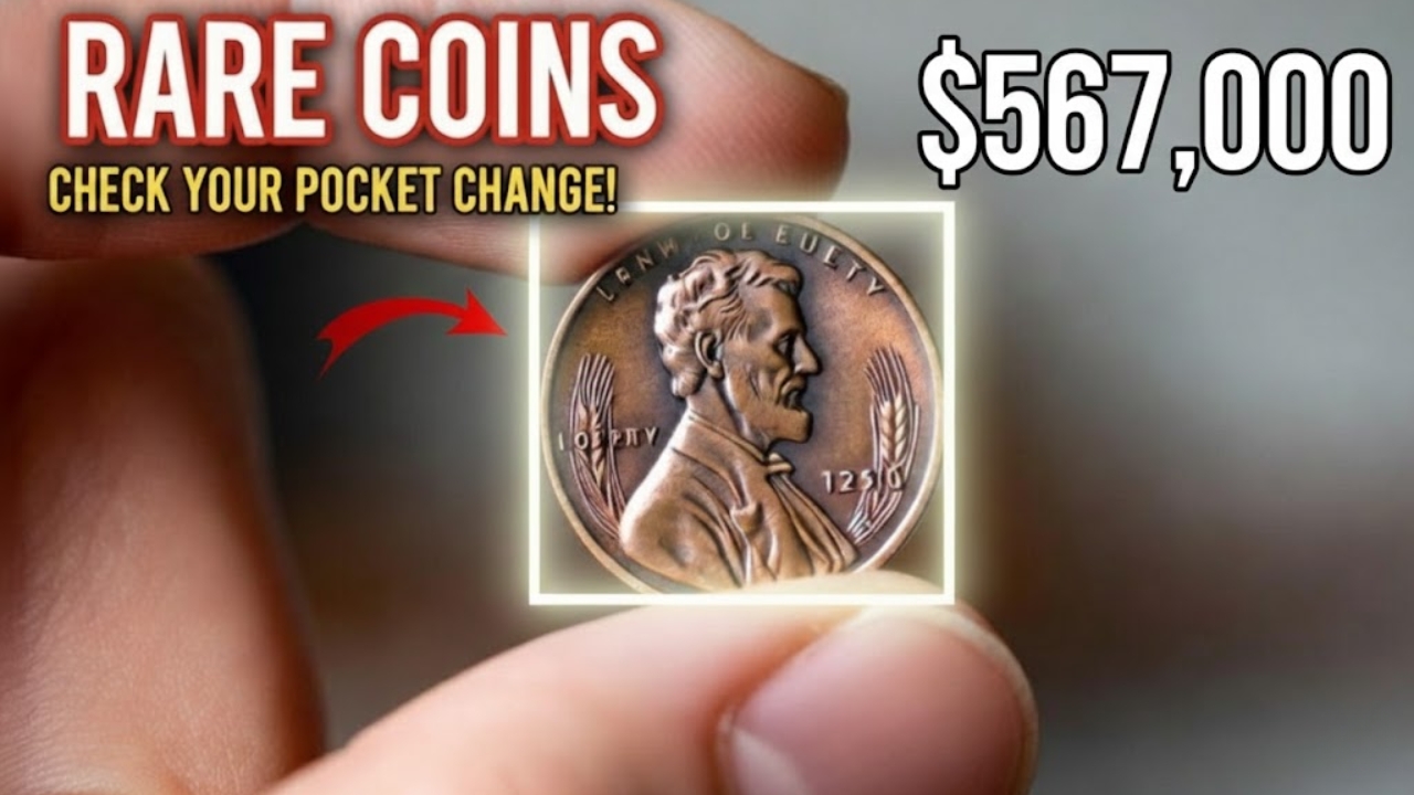 Rare $567,000 Lincoln Wheat Penny Discovered in Pocket Change